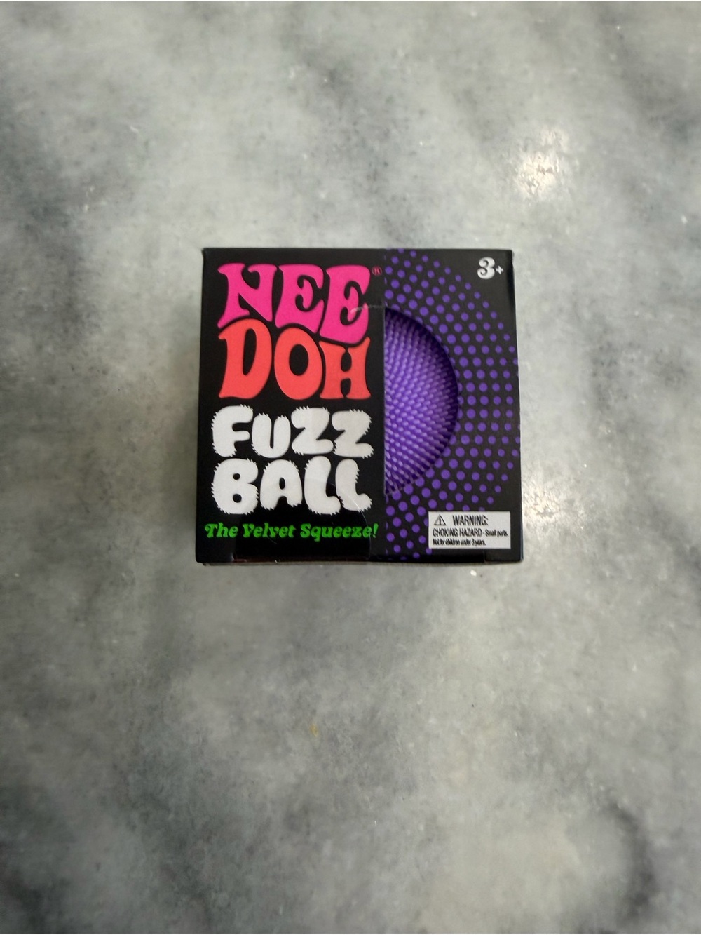 NeeDoh Fuzz Ball - purple